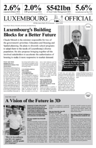 Luxembourg Gazette Magazine Cover